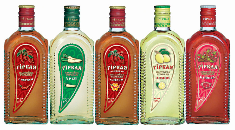 Гiркая с мёдом (0.5 л)
